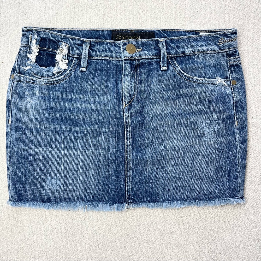 GOLDSIGN Mini Skirt